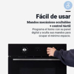 HORNO UNIVERSAL B MULTIF NEGRO DIGIT CRISTAL - Imagen 4
