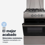 COCINA UNVERSAL B GAS 3 F + HORNO INOX - Imagen 2