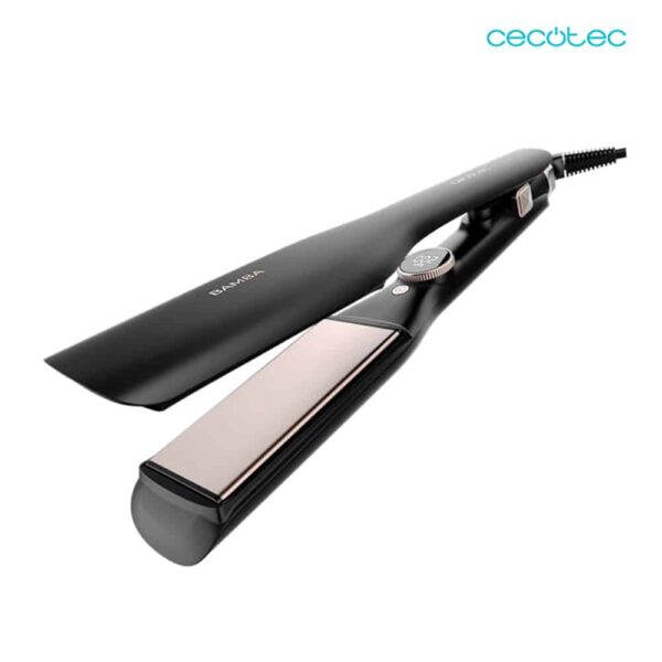 Plancha de pelo de placas anchas