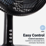 VENTIDOR SOBREMESA UNIVERL B ESPOT 5035 NEGRO - Imagen 3