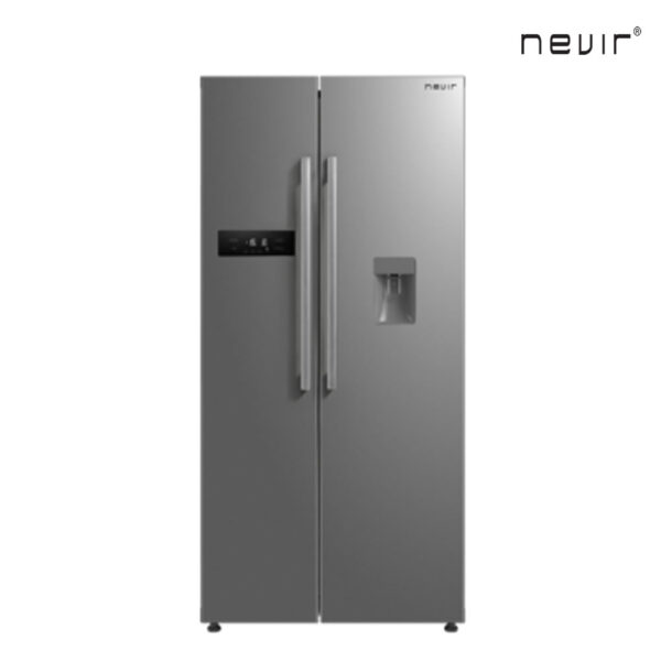FRIGORIFICO AMERICANO NEVIR DISPENSA INOX 177X90
