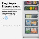 Frigorífico Combi de Cristal Blanco 185cm VOSTOK 3018W - Imagen 2