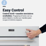 HORNO UNIVERSAL B MULTIF BLANCO DIGIT CRISTAL 70 L - Imagen 2