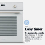 HORNO UNIVERSAL B MULTIF BLANCO DIGIT CRISTAL 70 L - Imagen 3