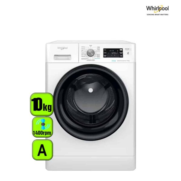 Lavadora 10 kg carga frontal Whirlpool