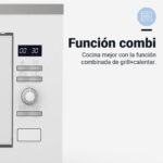 Microondas Integrable Blanco 20L - Imagen 2