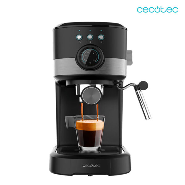 Cafetera espresso con 20 bares