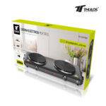 Cocina eléctrica portátil, 2 quemadores - Imagen 2