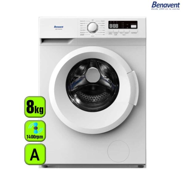 Lavadora 8KG CLASE A