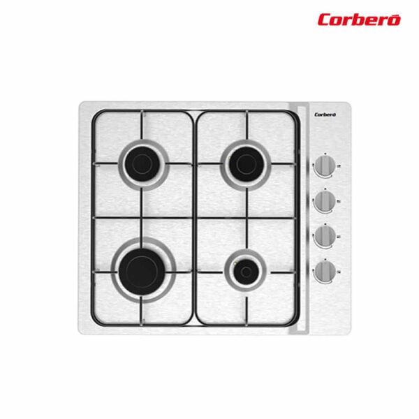 Encimera Gas Inox Corbero