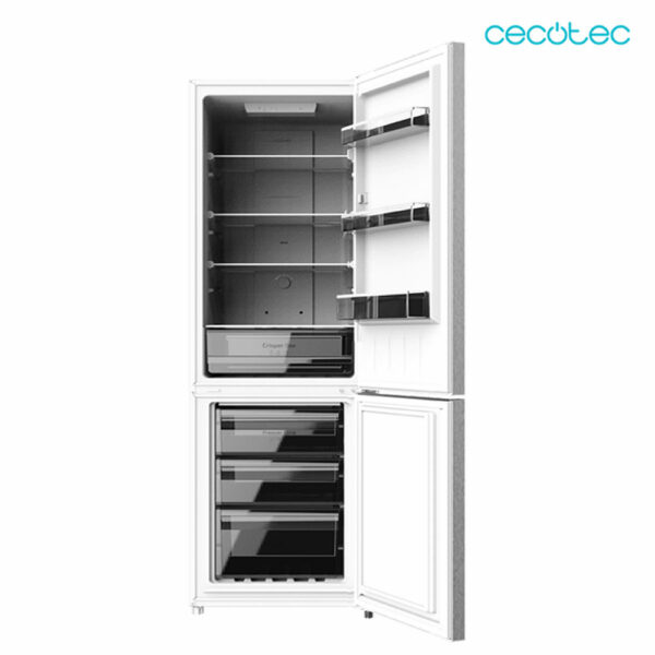 Frigorífico Combi Inox con 250 litros CECOTEC - Imagen 2