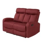 SOFA RELAX 2 PLAZAS MOD SIBERIA ROJO - Imagen 3