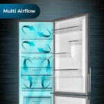 Frigorífico combi de cristal color gris CECOTEC - Imagen 4