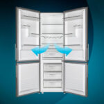 Frigorífico combi de cristal color gris CECOTEC - Imagen 2