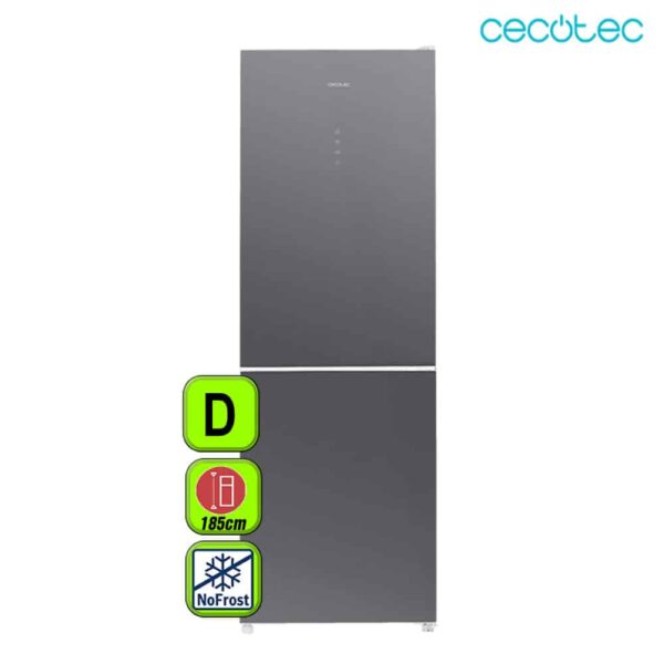 Frigorífico combi de cristal