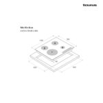 ENCIMERA GAS TAURUS 4 F NOX  ENCD ELECTR - Imagen 2
