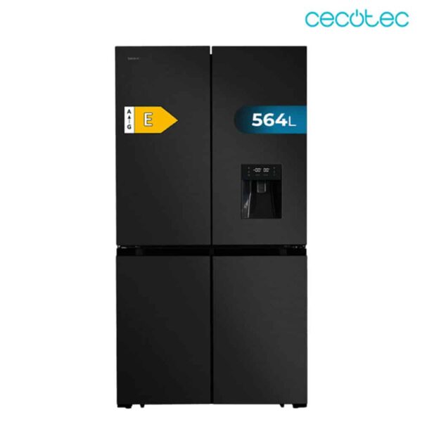Frigorífico Americano Cecotec dark inox