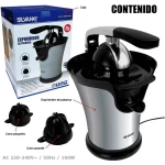 EXPRIMIDOR BRAZO SILVANO 160 W INOX - Imagen 2