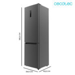 FRIGORIFICO CECOTEC 185X60 NF D DARK INOX DISPLAY - Imagen 3