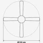 VENTILADOR TECHO UNIVERSAL B SIROCO 6052X INOX - Imagen 5