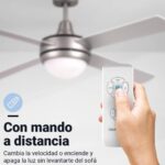 VENTILADOR TECHO UNIVERSAL B SIROCO 6052X INOX - Imagen 4