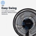 VENTILADOR SOBREMESA UNIVERL B ESPOT 7035B NEGRO - Imagen 4