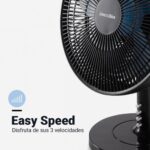 VENTILADOR SOBREMESA UNIVERL B ESPOT 7035B NEGRO - Imagen 2