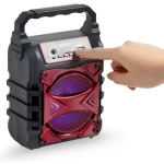 ALTAVOZ PORTATIL ROJO SOGO BLUETOOTH,USB,RADIO-5W- - Imagen 3