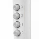 VENTILADOR PIE JATA OSCILANTE 50 W BLANCO - Imagen 2