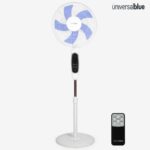 VENTILADOR PIE UNIVERSAL BLUE