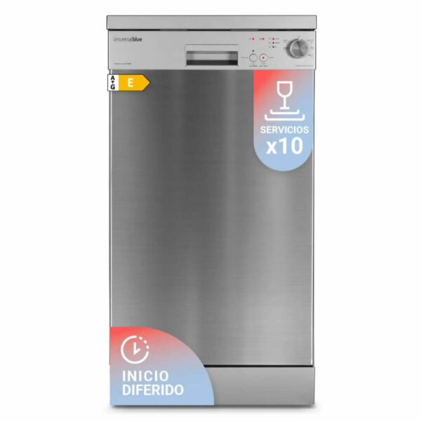 Lavavajillas Libre Instalación Inox 45 cm UNIVERSAL BLUE - Imagen 2