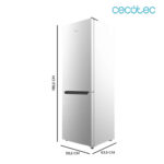 FRIGORIFICO CECOTEC 185X60 NF E INOX ZONA 0 - Imagen 2