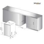 LAVAVAJILLAS ENCASTRE WHIRLPOOL 45 CM 3Âº BAN - Imagen 2