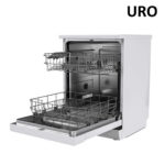 LAVAVAJILLAS URO 60 CM E BLANCO 12 CUB - Imagen 2