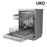 LAVAVAJILLAS URO 60 CM E INOX 12 CUB - Imagen 2