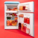 Frigorífico Retro Azul dos puertas CECOTEC - Imagen 3