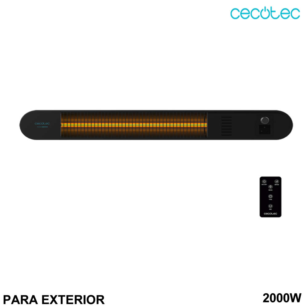 Calefactor infrarroja de pared