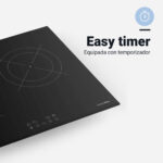 Placa Vitrocerámica 3 Fuegos VEGA 6057B - Imagen 4