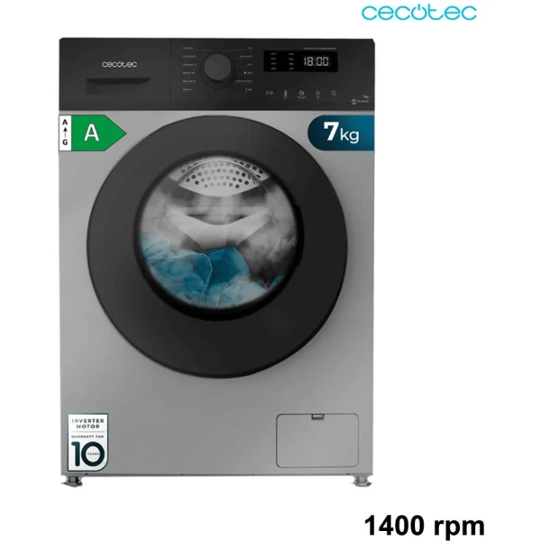 Lavadora steel de 7 kg Bolero