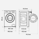 Lavadora Inverter 8 kg con Display Universal Blue - Imagen 4