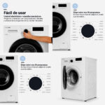 Lavadora Inverter 8 kg con Display Universal Blue - Imagen 3