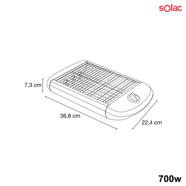 Tostador Solac tamaño