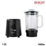 BATIDORA JARRA SOGO 1.5 L 1000 W NEGRA - Imagen 2