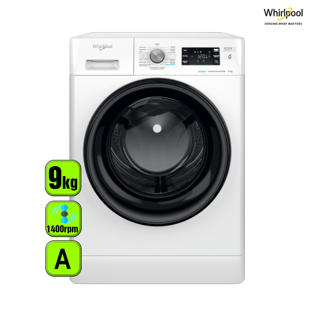 LAVADORA WHIRLPOOL 9 KG