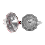 CAFETERA ALUMI ORBEGOZO 12 TAZAS ROJA - Imagen 4