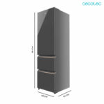 CECOTEC FRIGORÍFICO FRANCES INOX Bolero CoolMarket - Imagen 4