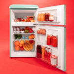 CECOTEC frigorífico retro de dos puertas verde - Imagen 3