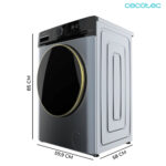 Lavadora de carga frontal ice blue de 10 Kg CECOTEC - Imagen 2