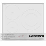 VITROCERAMICA INDUCCION CORBERO 3.F BLANCA - Imagen 4