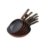 SARTEN THULOS REVES GRANTINO ROJA 30 CM - Imagen 3